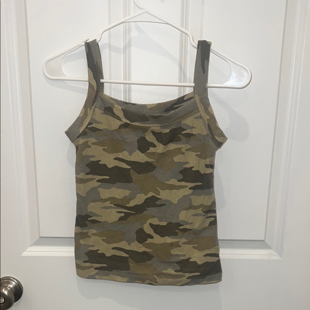 American Eagle Outfitters Camouflage Tank Top